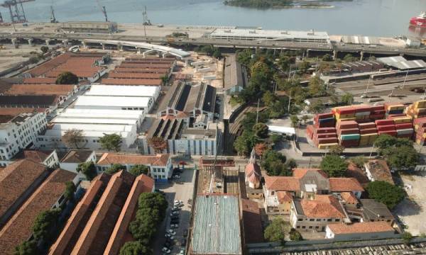 ponte rio niterÃ³i em construÃ§Ã£o